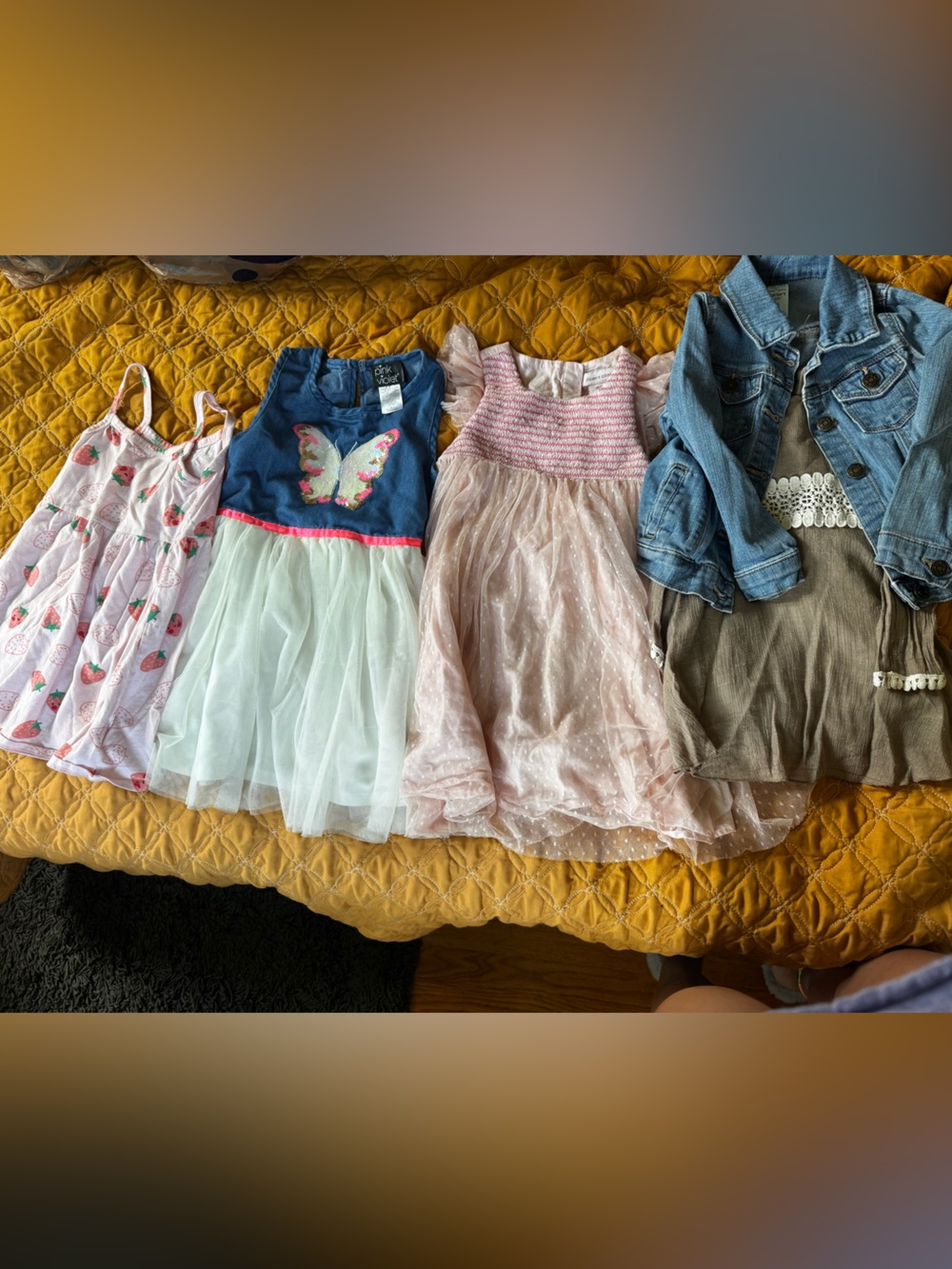 4T Toddler Girl dress bundle